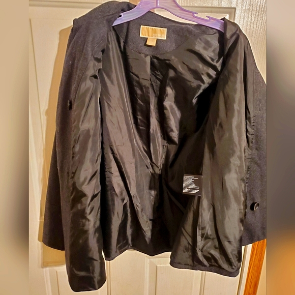 SOLD Like new Michael Kors Double Breasted Peacoat - Picture 4 of 7